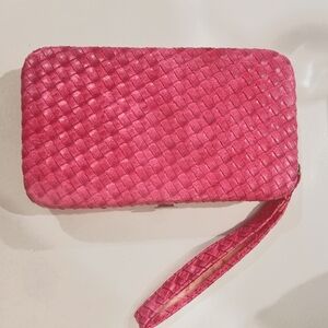 Pink case wallet tipe